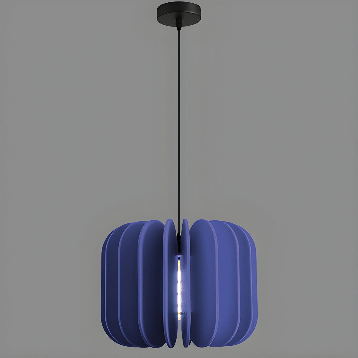 Antizer Pumpkin Slice Acoustic Pendant Light Blue Large-D50cm / 19.69"