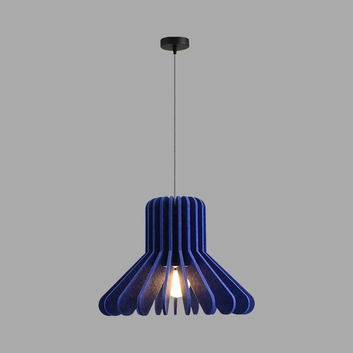 Antizer Nordic Octopus Felt Acoustic Pendant Light Blue