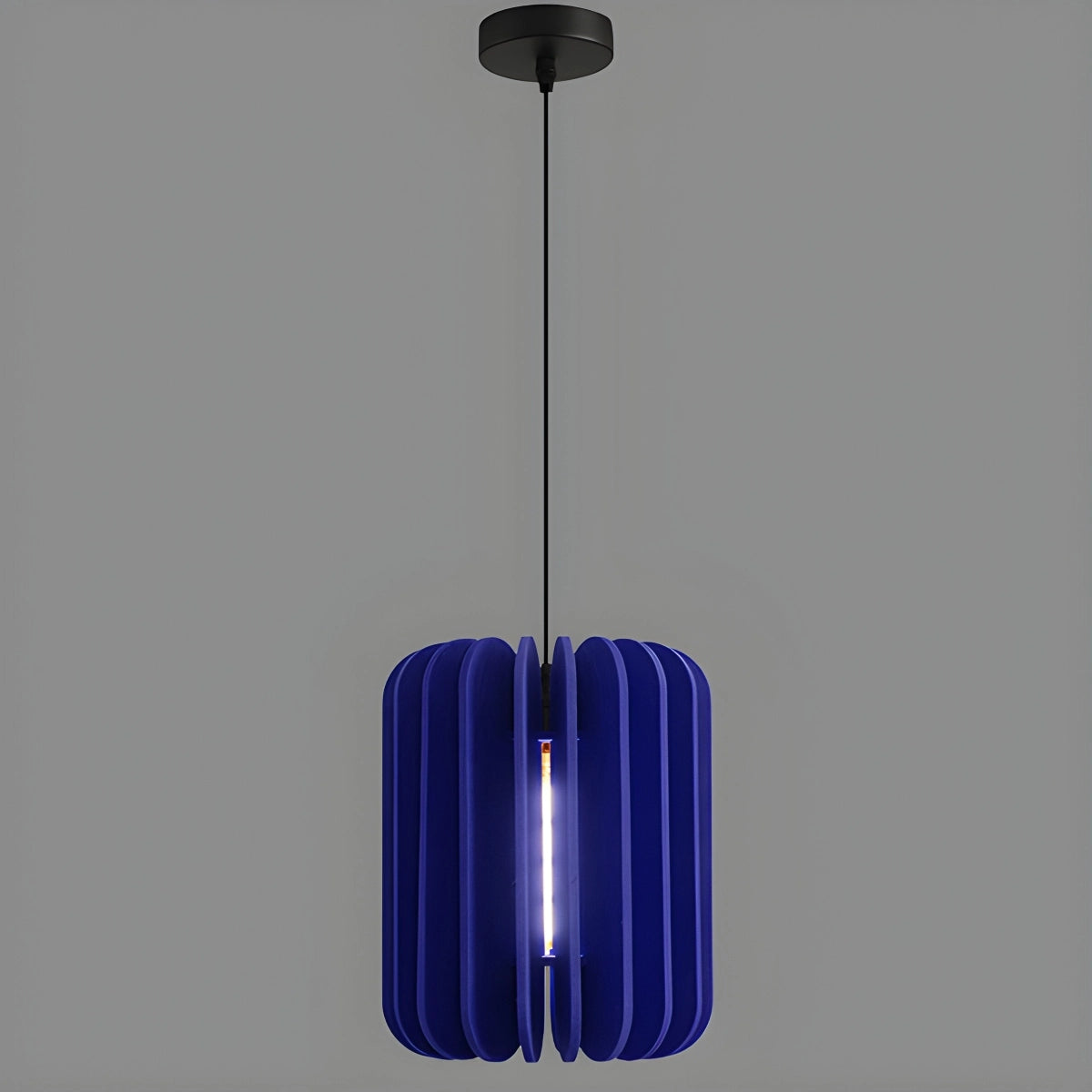 Antizer Pumpkin Slice Acoustic Pendant Light Blue Small-D32.5cm / 12.80"