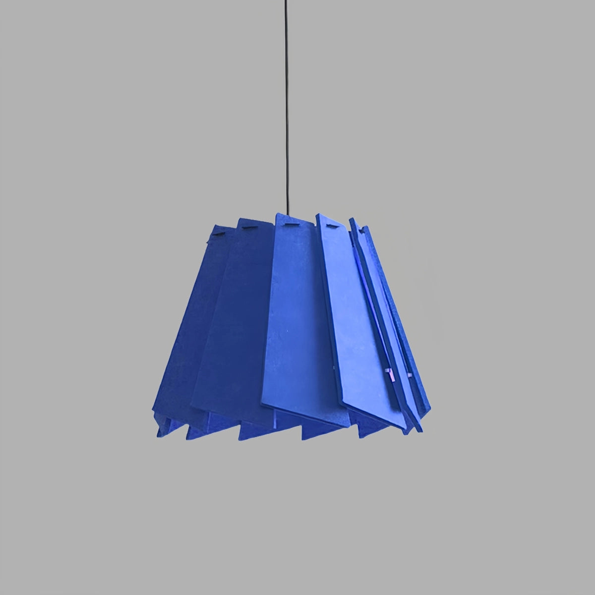 Antizer Rotating Leaf Acoustic Pendant Light for Living Room Office Blue Dia 40cm x H 30cm / ∅ 15.75" x H 11.81"