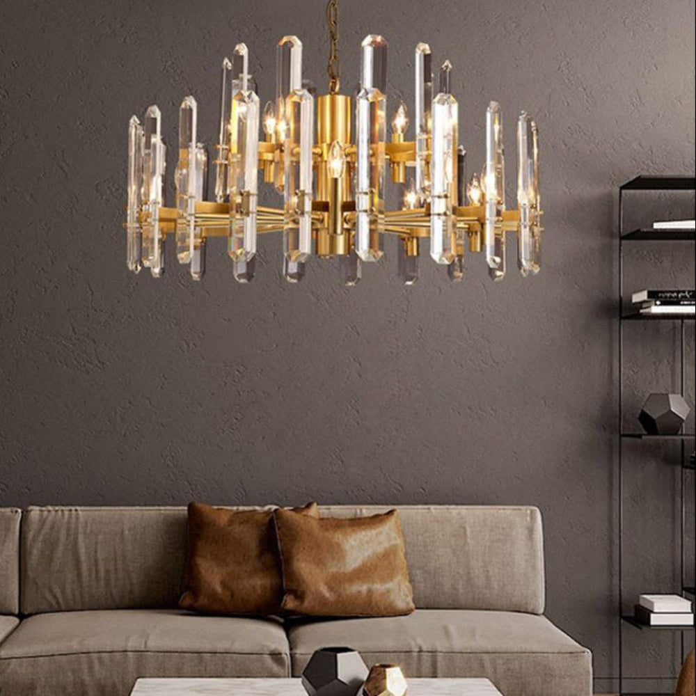 Antizer Bonnington Crystal Round Chandelier