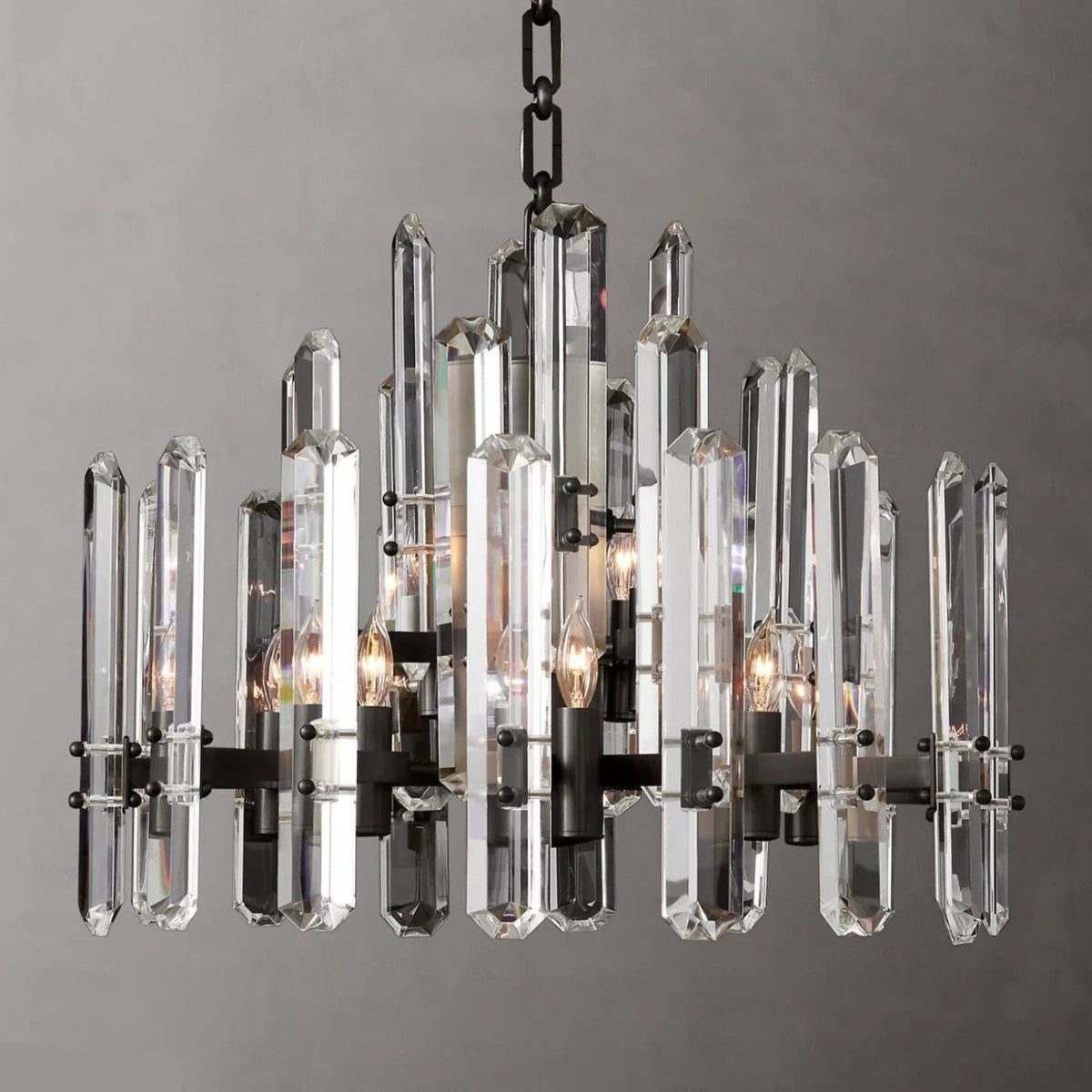 Antizer Bonnington Crystal Round Chandelier