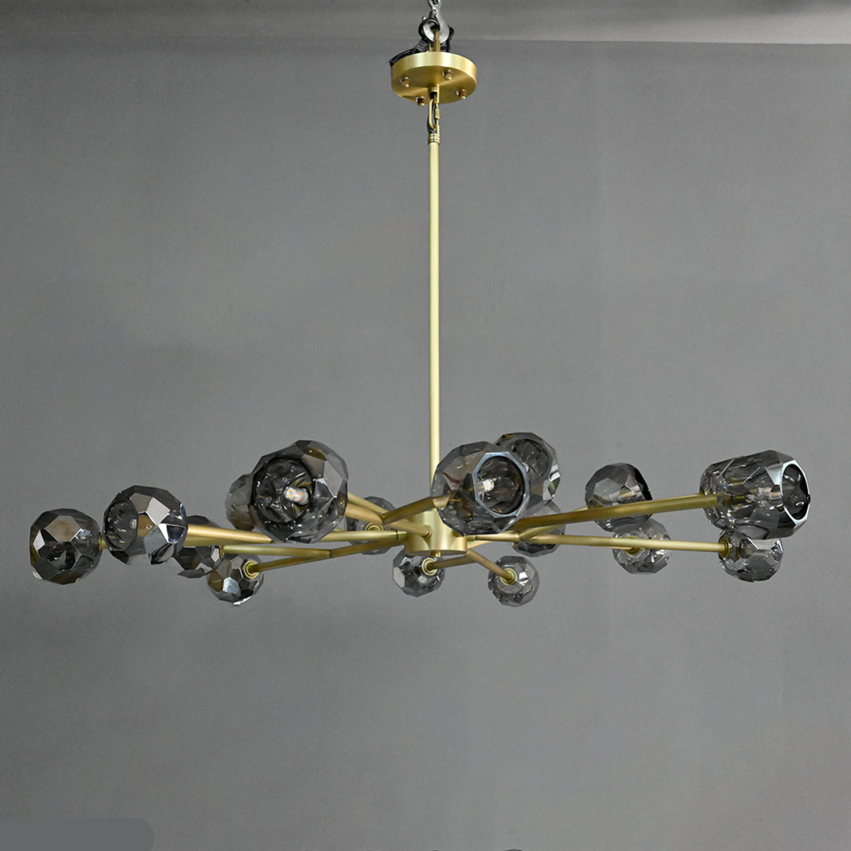 Antizer Boule Crystal Ball Round Chandelier
