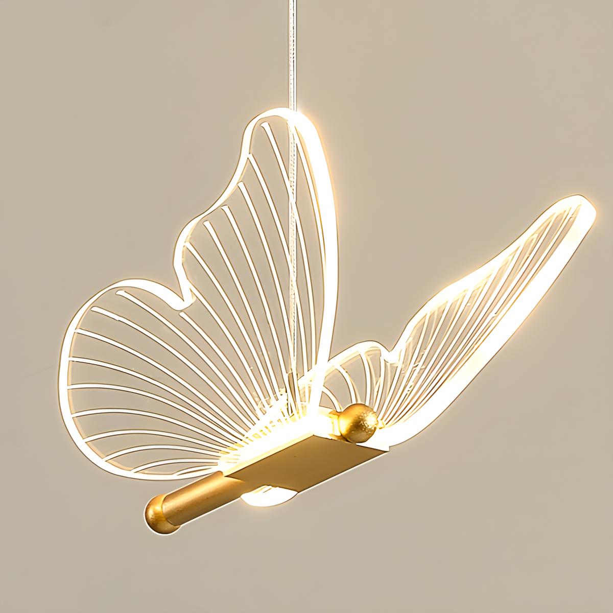 Antizer Olivia Butterfly Ceiling Pendant Light for Modern Interiors