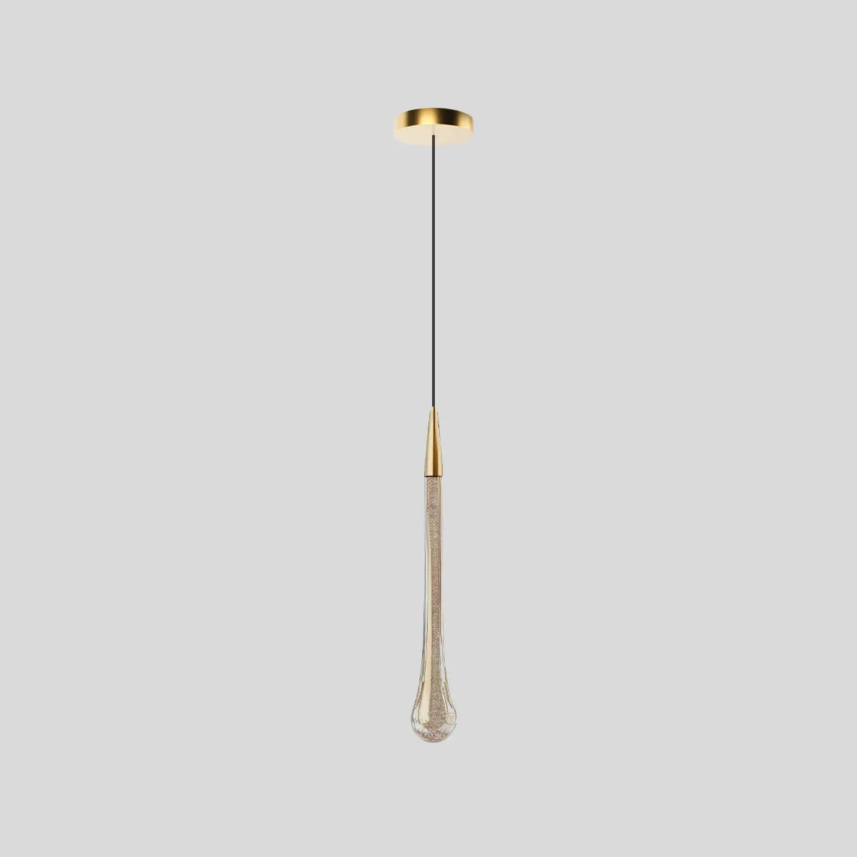 Antizer Chryseos Crystal Pendant Light for Living Room C- Round Base