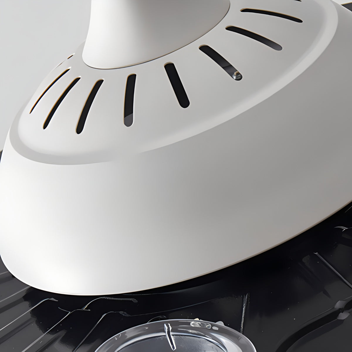 Antizer Dimmable Remote Hugger Ceiling Fan Light