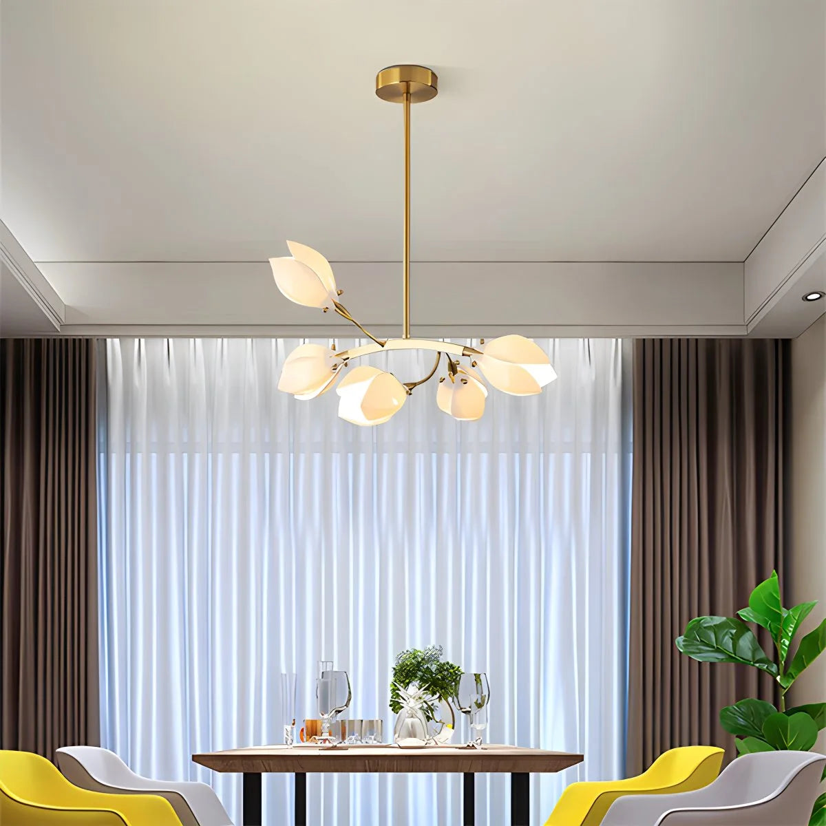 Antizer Ceramics Magnolia Chandelier