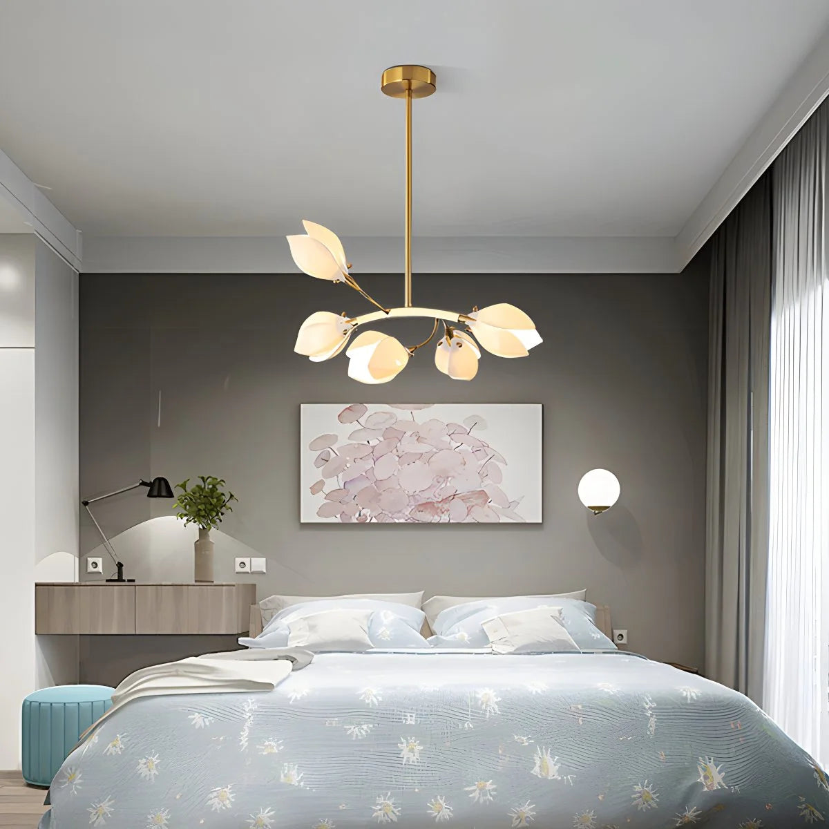 Antizer Ceramics Magnolia Chandelier