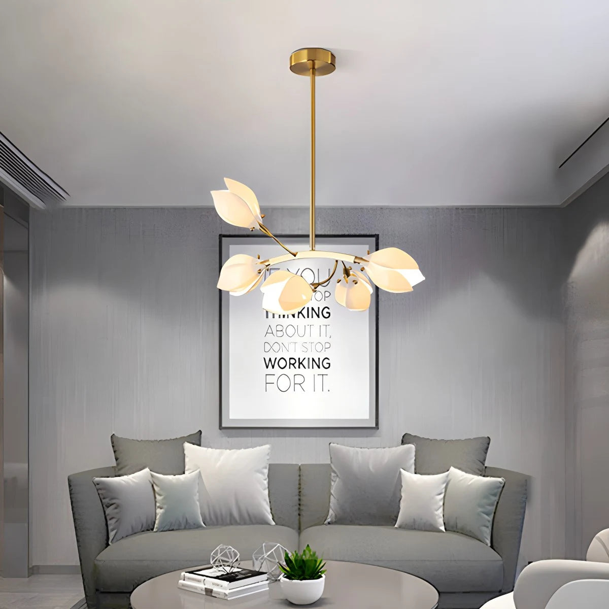 Antizer Ceramics Magnolia Chandelier