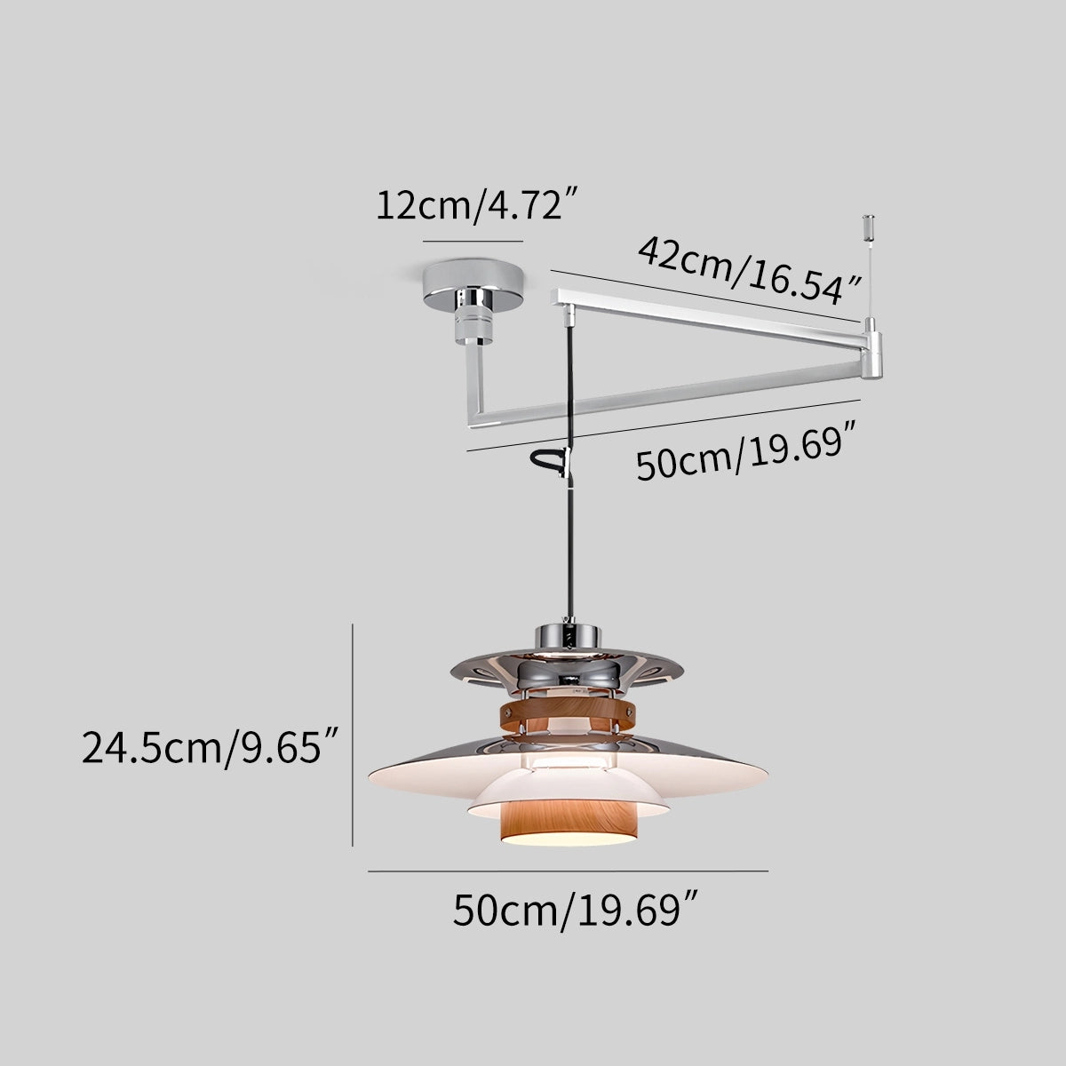 multi light hanging pendant