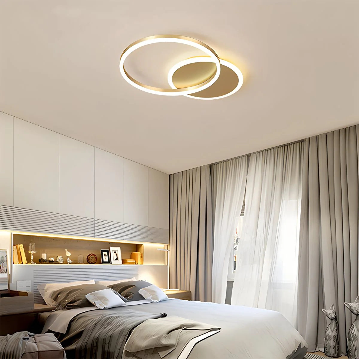 Antizer Circular LED Ceiling Light for Living Room