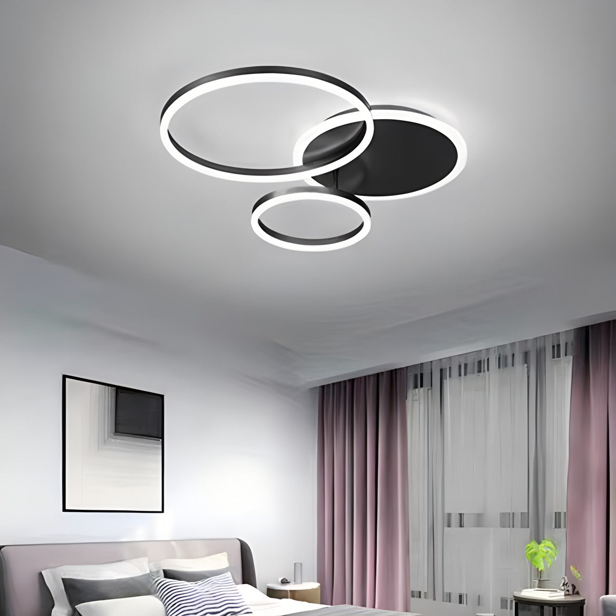 Antizer Circular LED Ceiling Light for Living Room