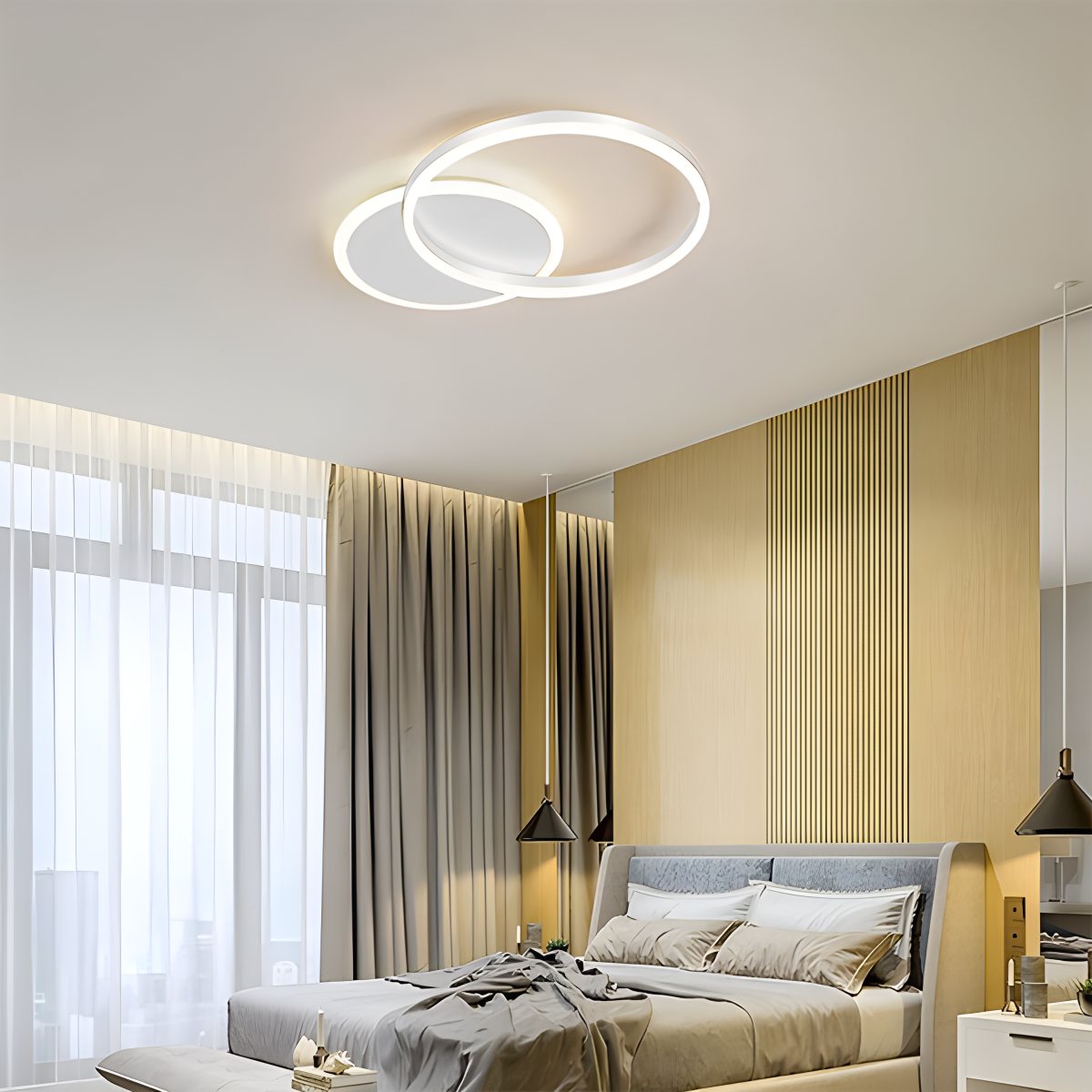 Antizer Circular LED Ceiling Light for Living Room