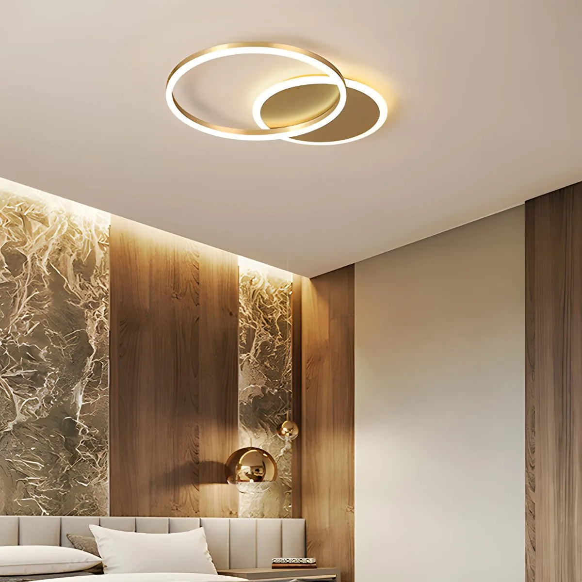 Antizer Circular LED Ceiling Light for Living Room