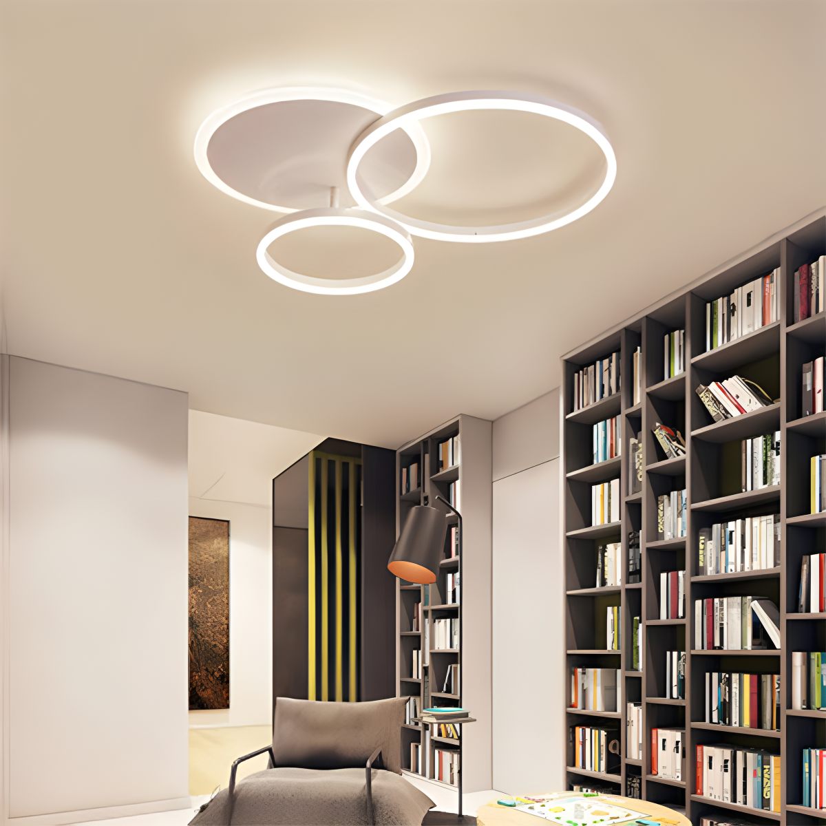 Antizer Circular LED Ceiling Light for Living Room