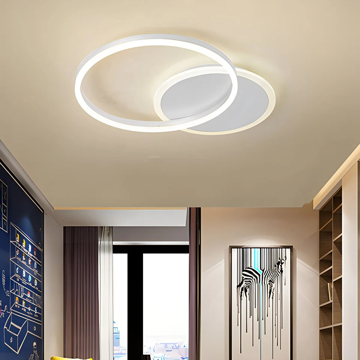Antizer Circular LED Ceiling Light for Living Room
