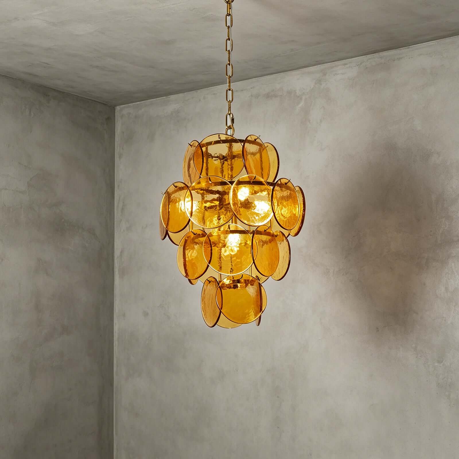 Cirelle Chandelier | French Art Deco Glass Chandelier