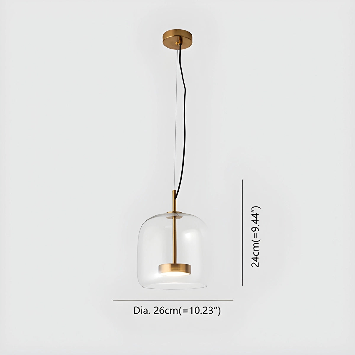 glass pendant lights for kitchen