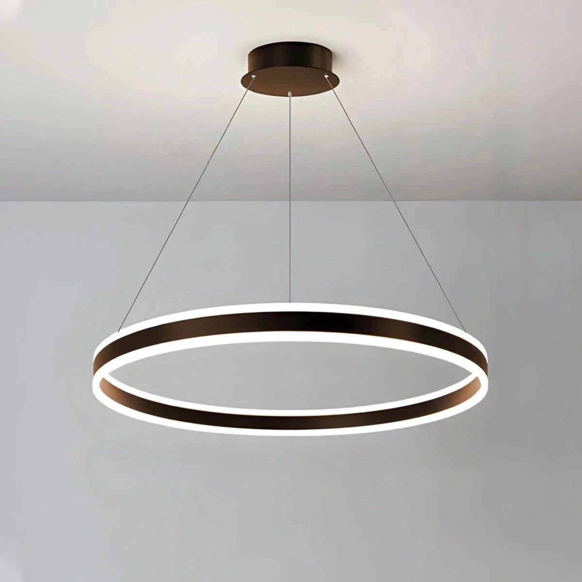 Antizer Circle Layered Living Room Chandelier Coffee