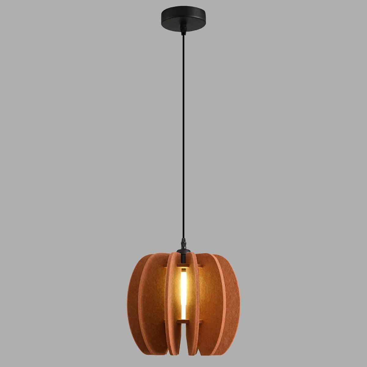 Antizer Circular Arc Piece Acoustic Pendant Light Coffee