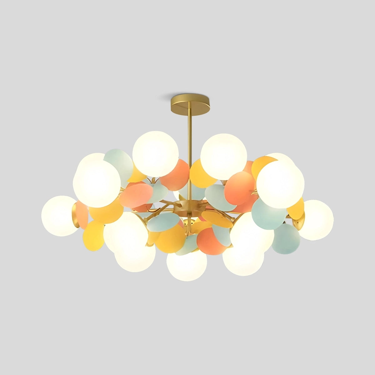 Antizer Colorful Flash Modern Chandelier 15 Head Colorful-90cm / 35.43"