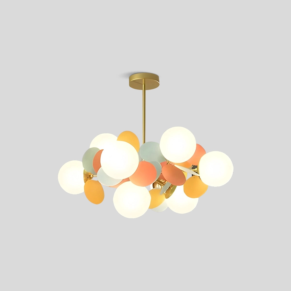 Antizer Colorful Flash Modern Chandelier 8 Head Colorful-60cm / 23.62"