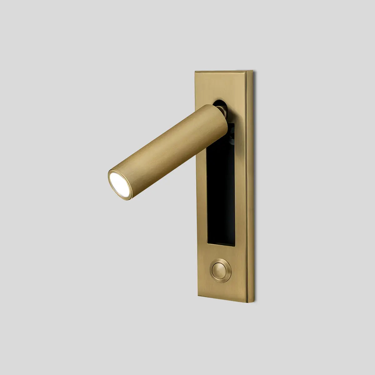 modern recessed wall light