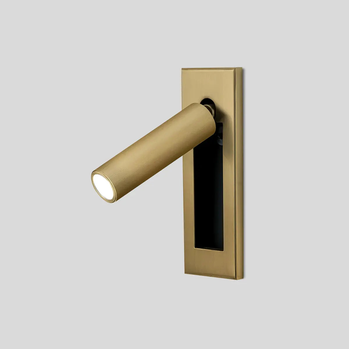 modern recessed wall light
