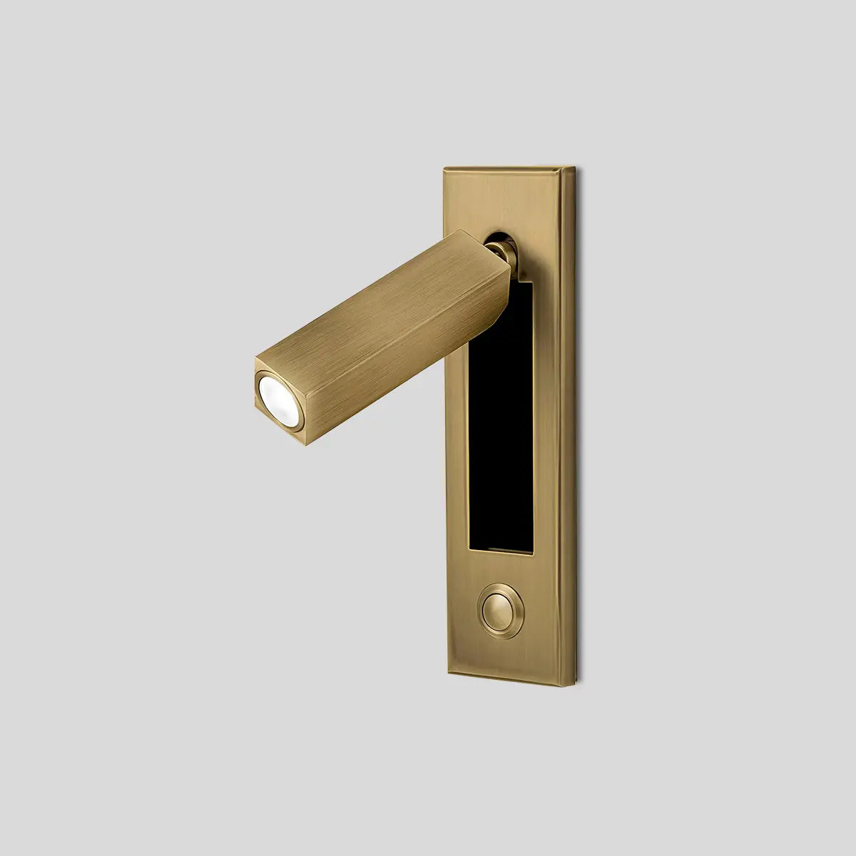 modern recessed wall light