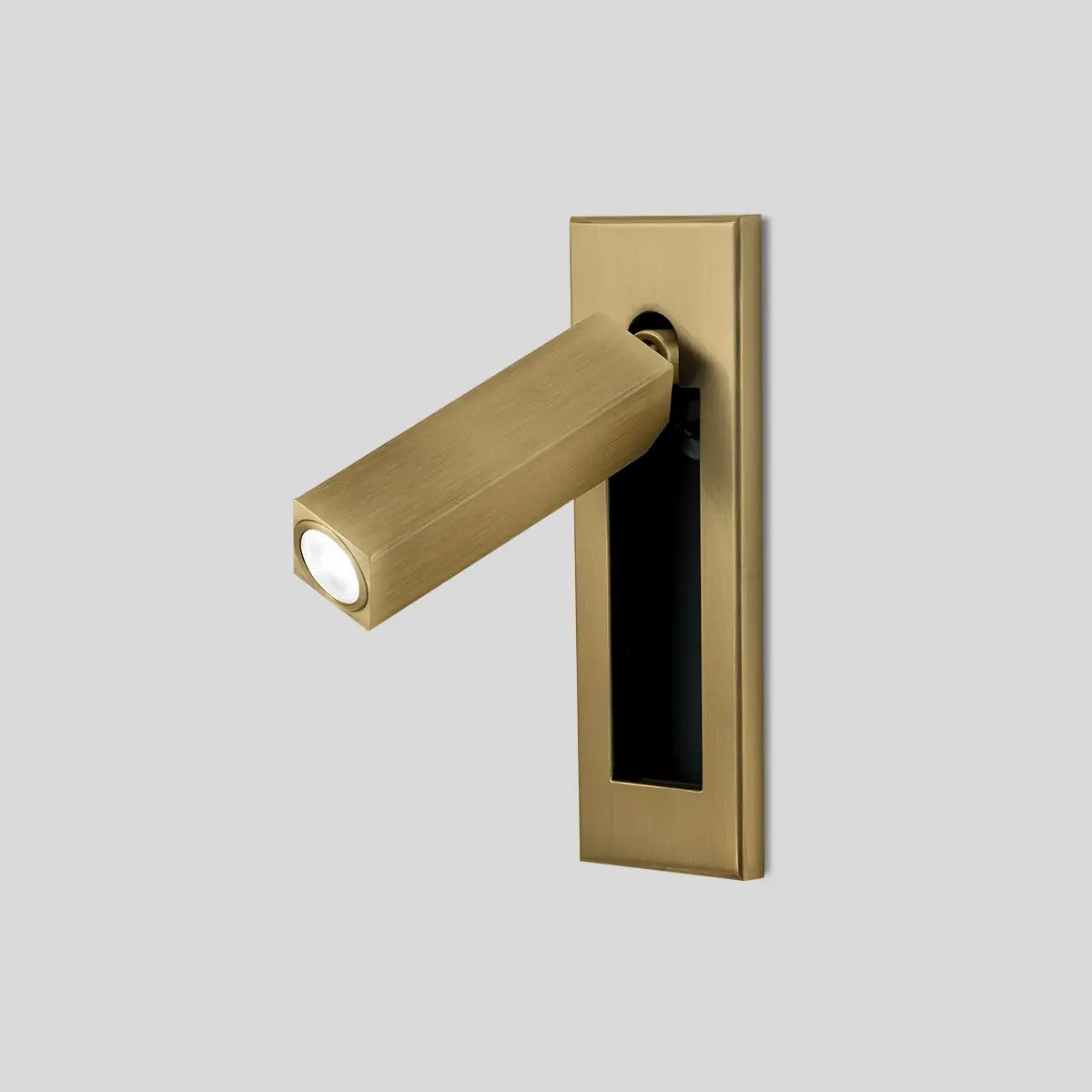 modern recessed wall light