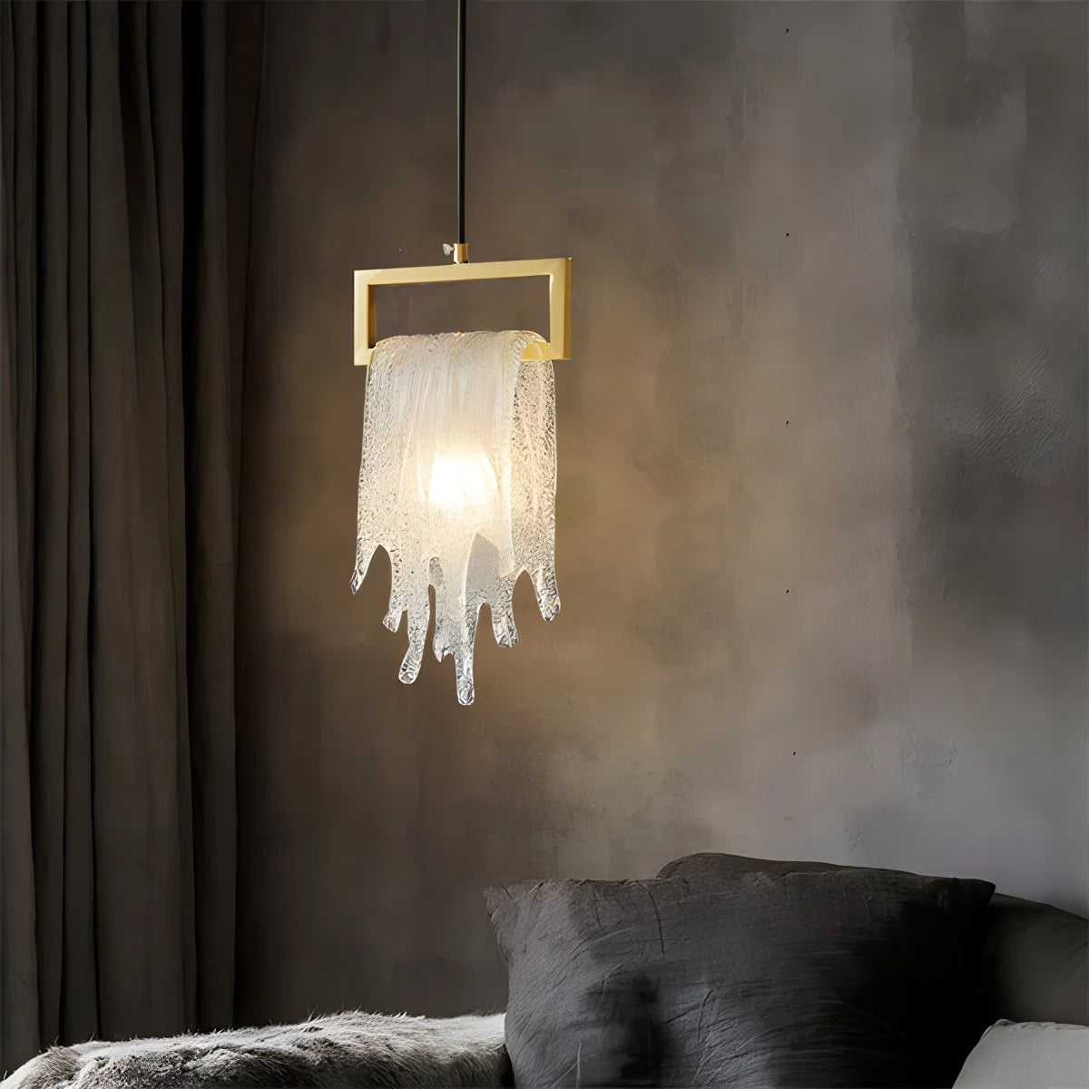 Antizer Copper Crystal Pendant Light Multiple Styles Available