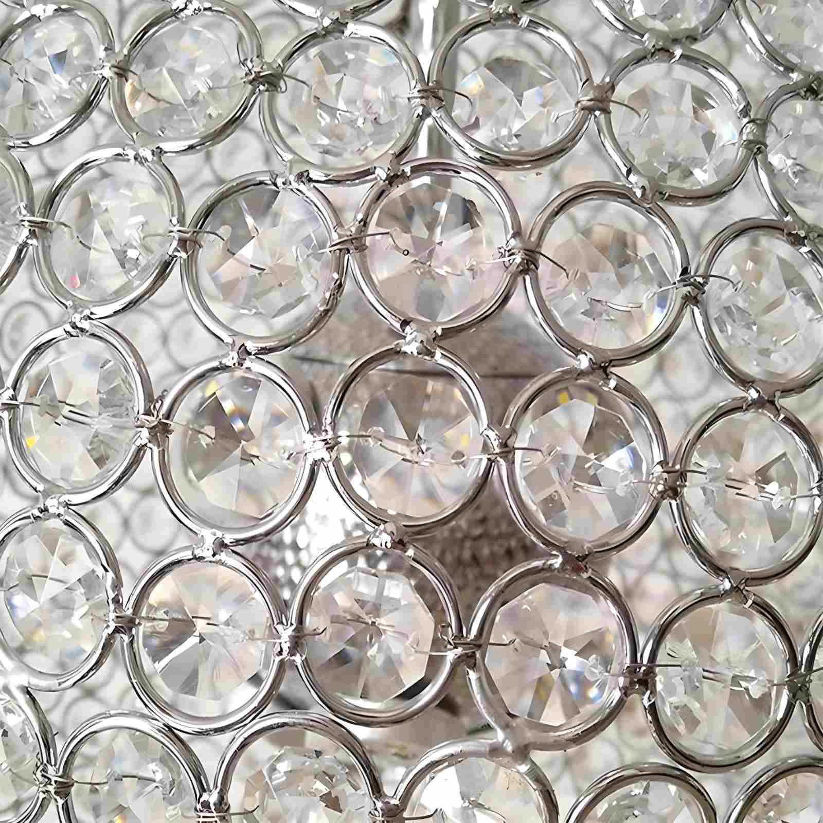 Antizer Creative Crystal Ball Chandelier for Dining Room