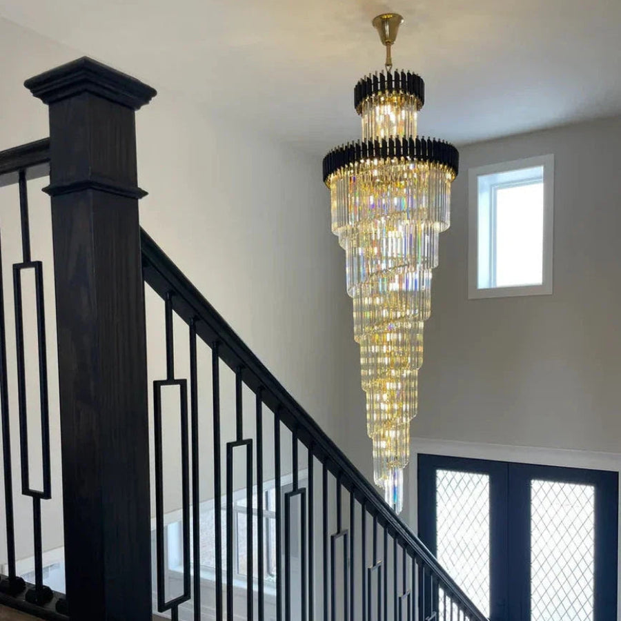 Antizer Cyrus Multiple Tier Crystal Chandelier