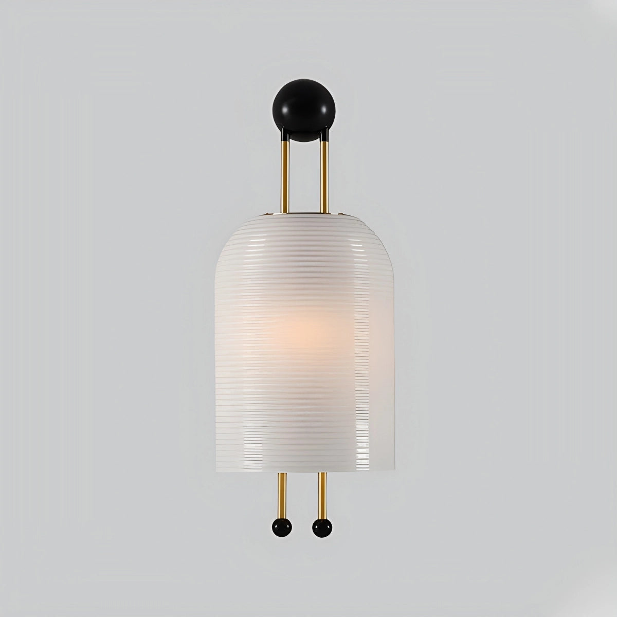Antizer Nordic Simple Glass Wall Lamp D 25cm x H 58cm / ∅ 9.84" x H 22.83"