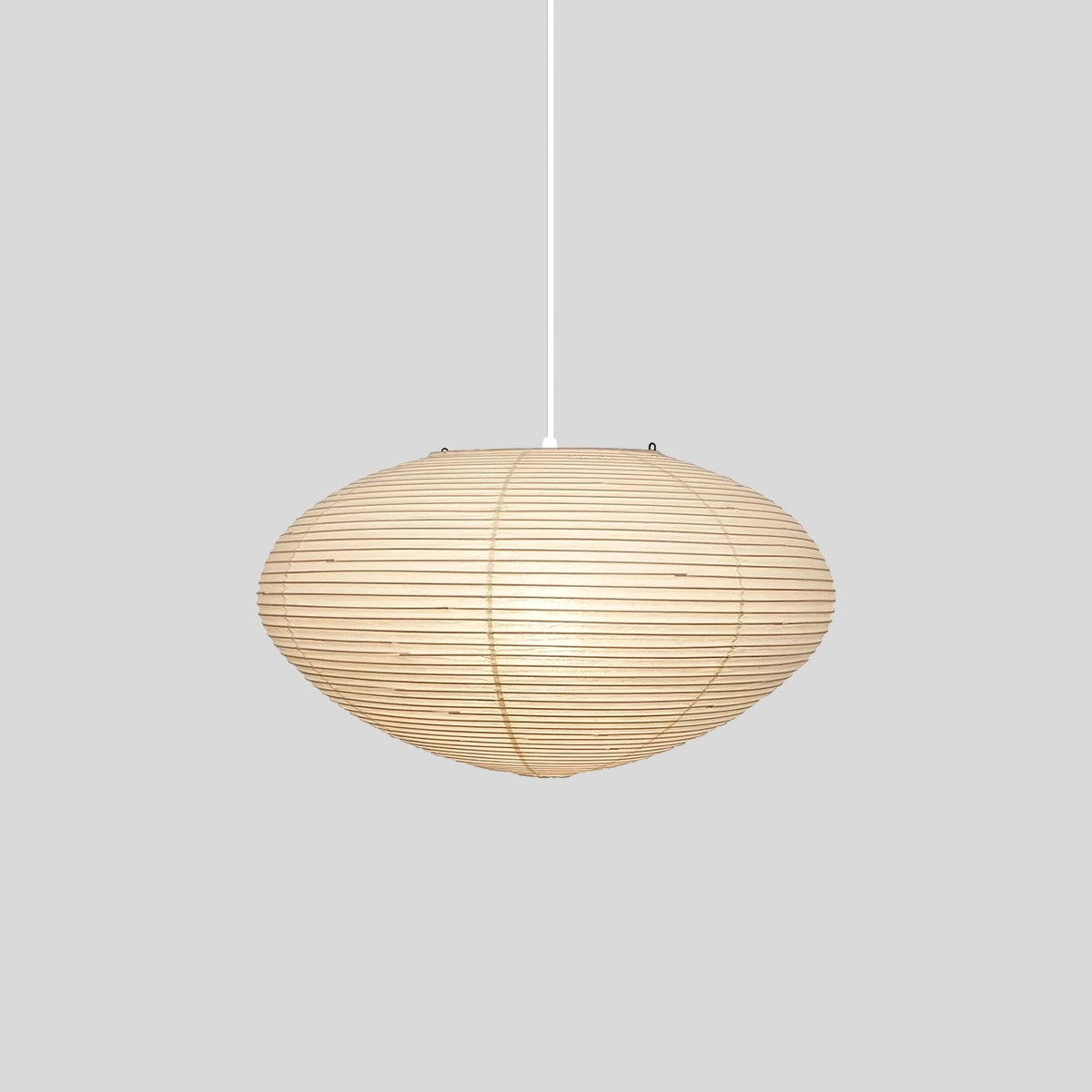 Antizer Washi Paper A Series Pendant Light for Dining Room White Wire Dia 45cm / 17.72"