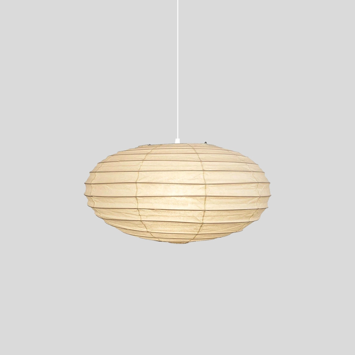 Antizer Washi Paper EN Series Pendant Light for Living Room White Wire Dia 50cm / 19.69"