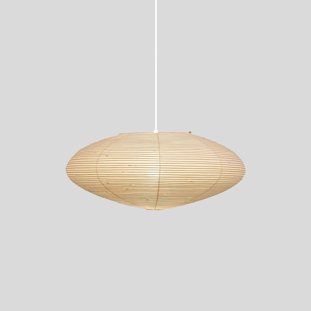 Antizer Washi Paper A Series Pendant Light for Dining Room White Wire Dia 70cm / 27.56"