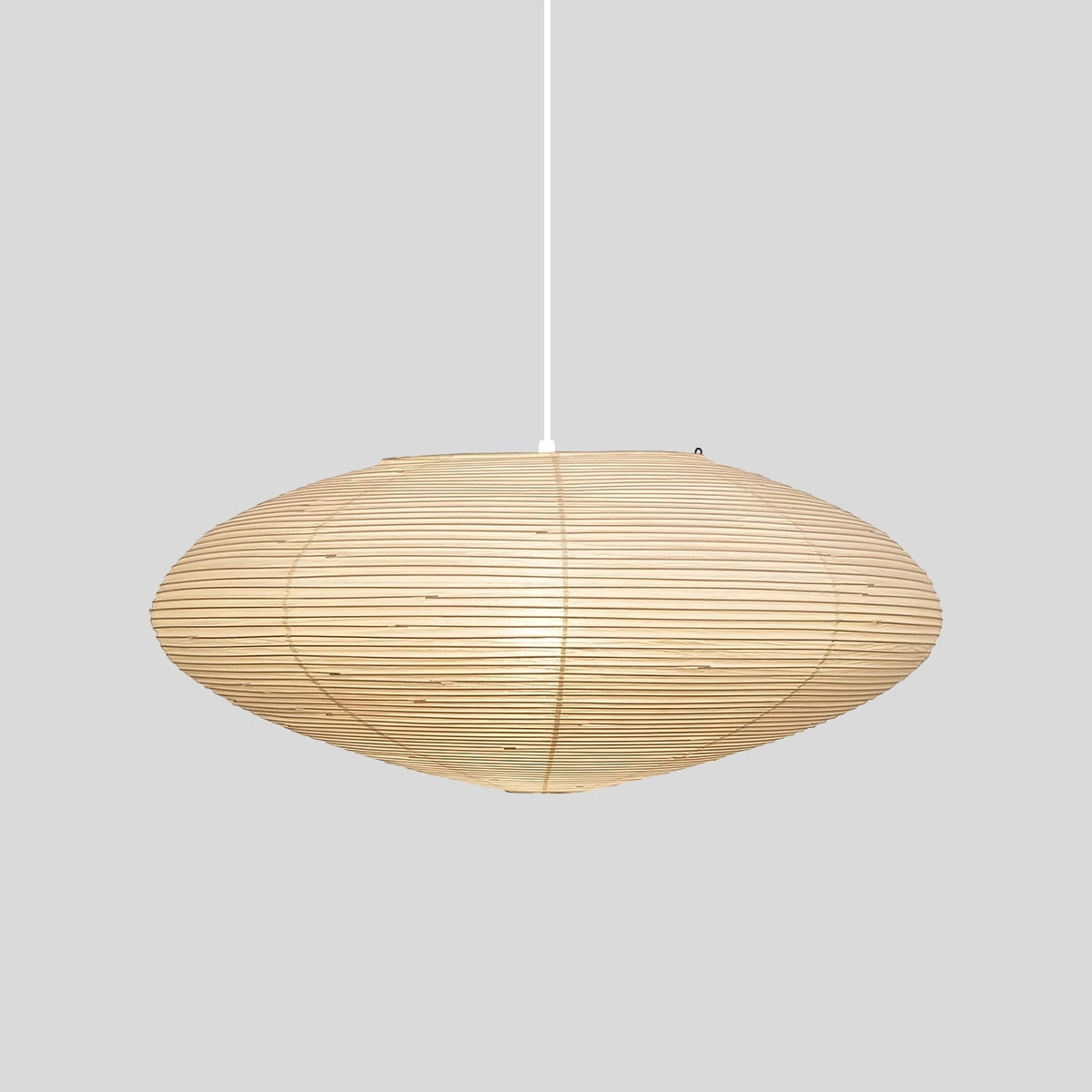 Antizer Washi Paper A Series Pendant Light for Dining Room White Wire Dia 95cm / 37.40"
