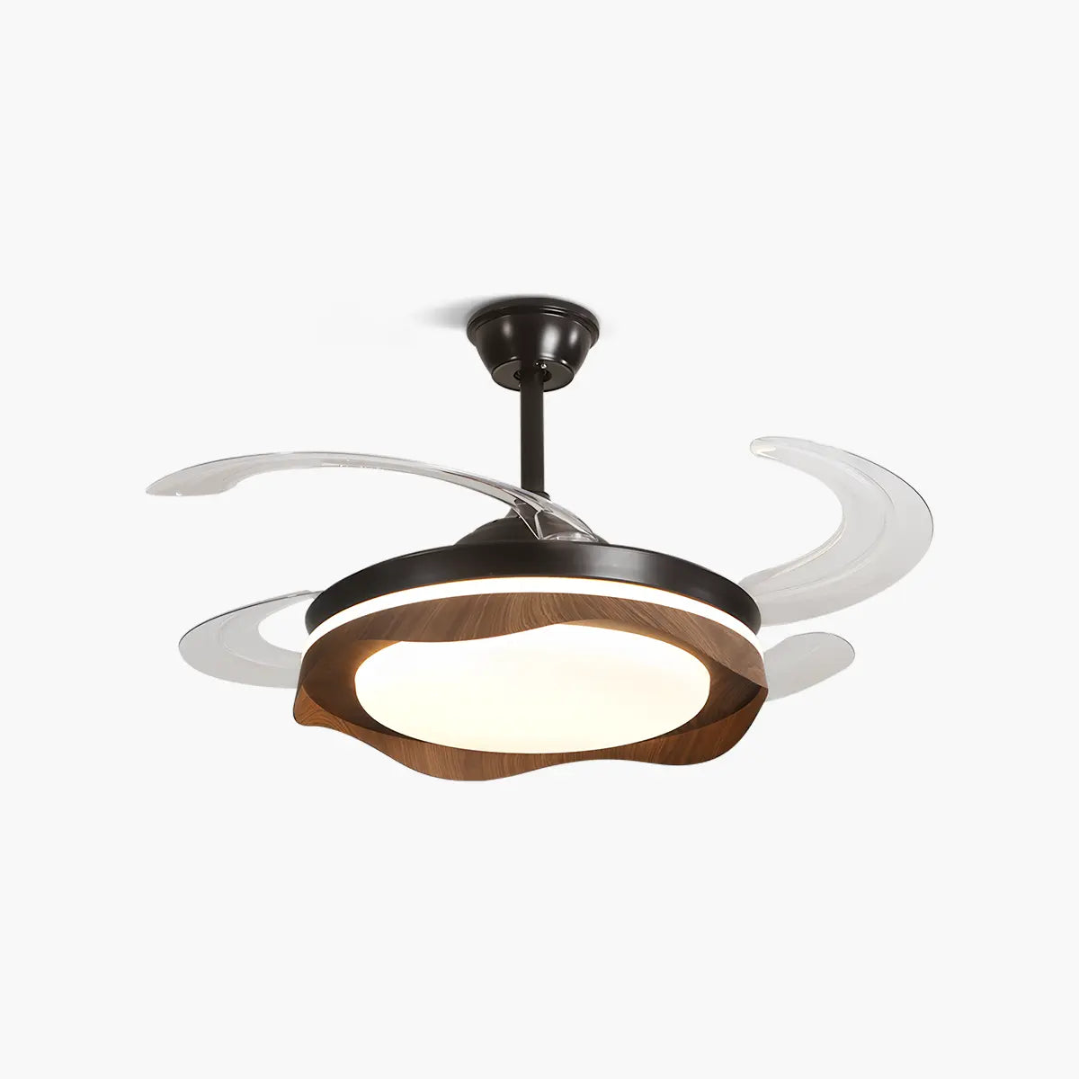 Antizer Retractable Blade Ceiling Fan with Light
