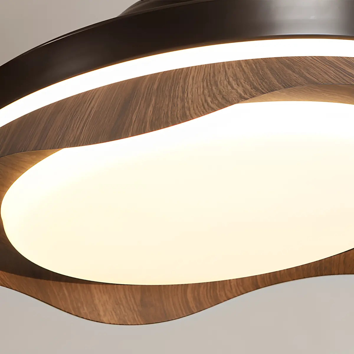 Antizer Retractable Blade Ceiling Fan with Light