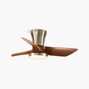 Antizer Nordic LED Ceiling Fan with Light for Living Room