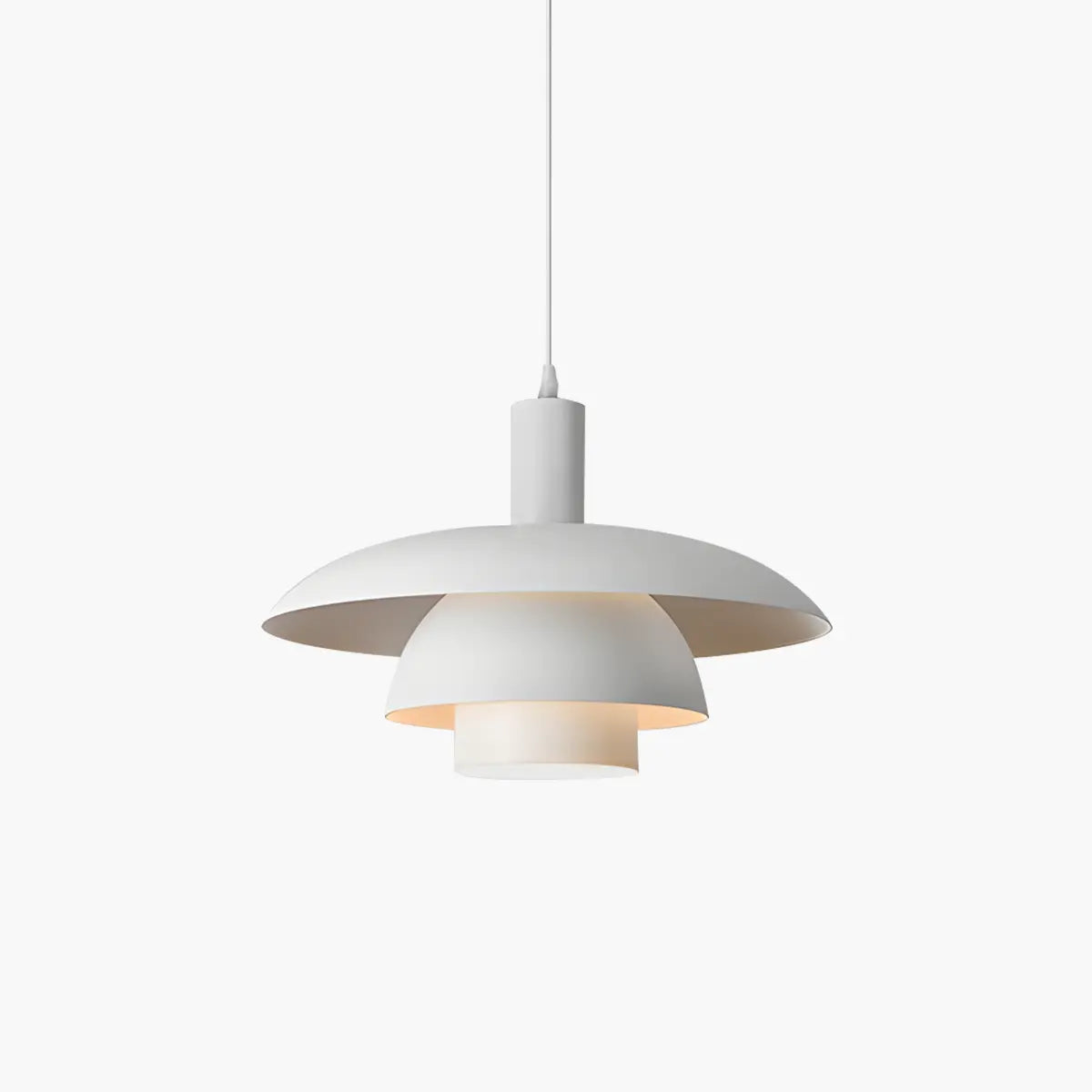 Antizer Nordic UFO Restaurant Pendant Light for Kitchen Island White