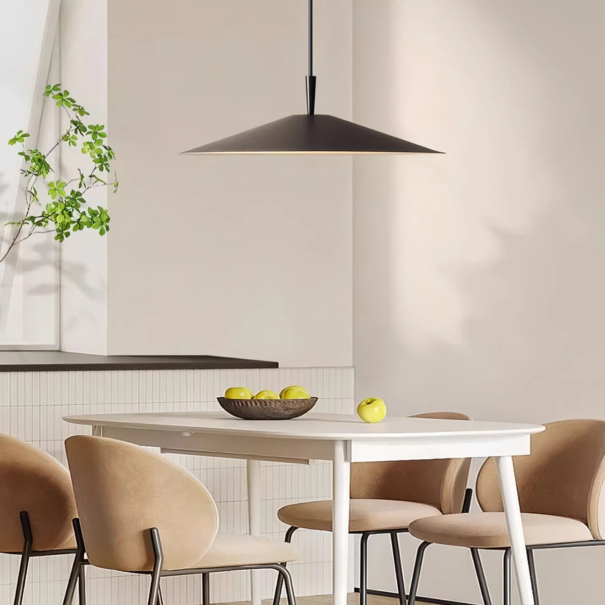 saucer pendant light for dining room