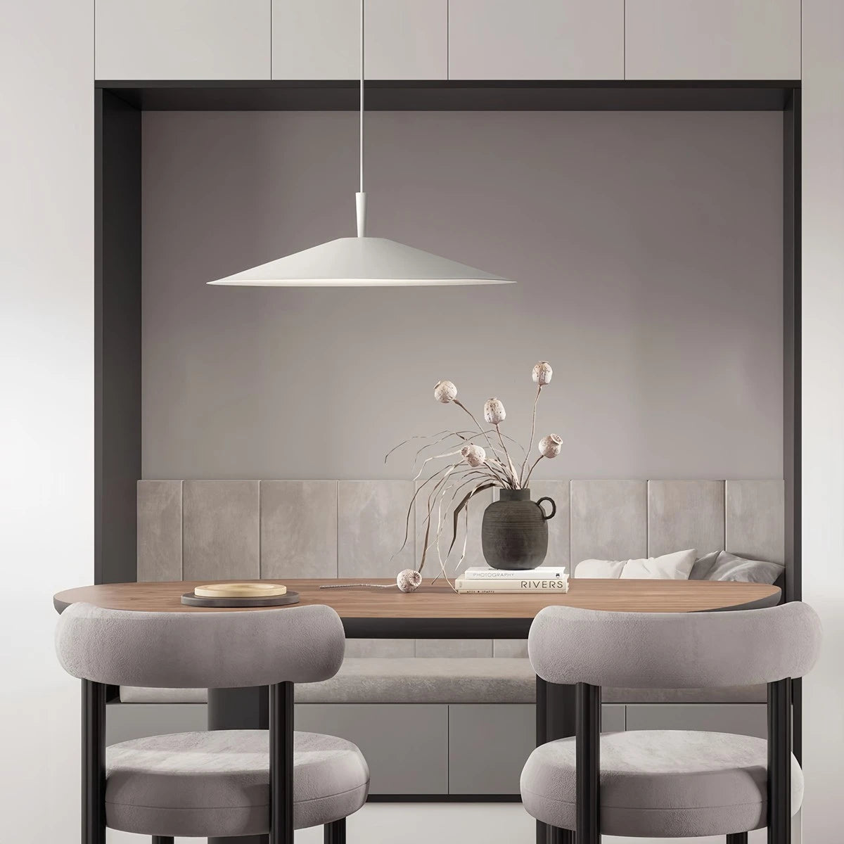 saucer pendant light for dining table