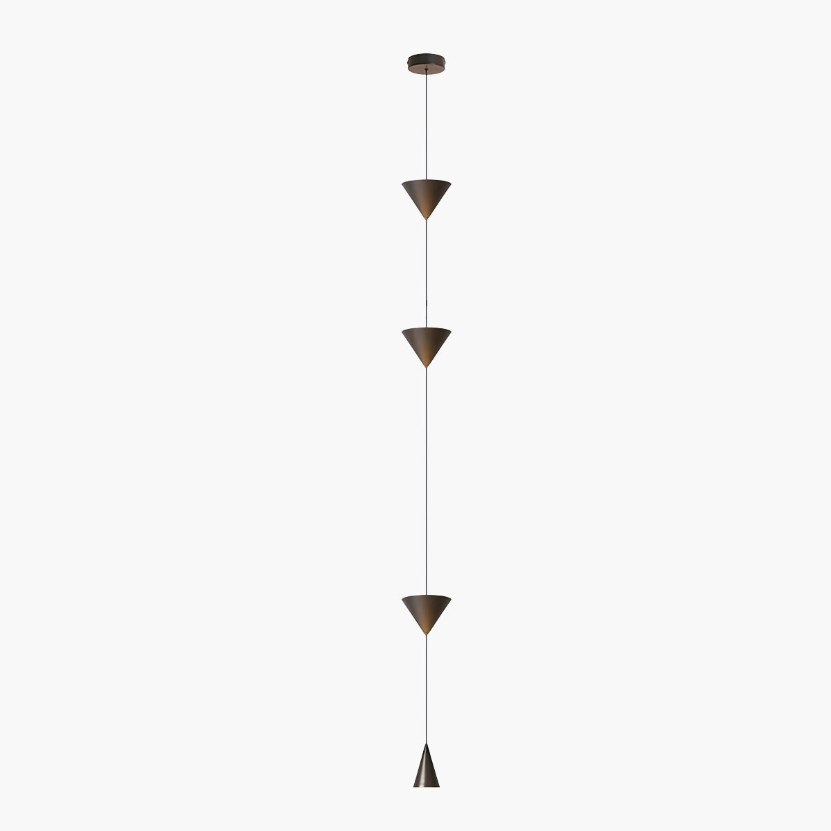 cone design floor lamp