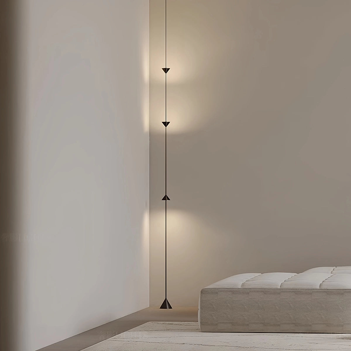cone floor lamp   