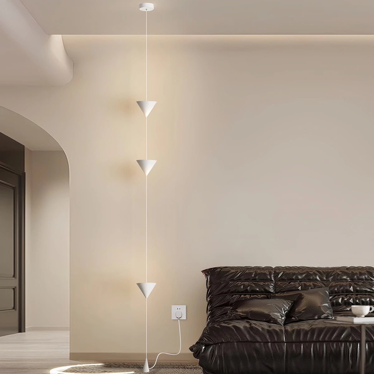 cone floor lamp for living room