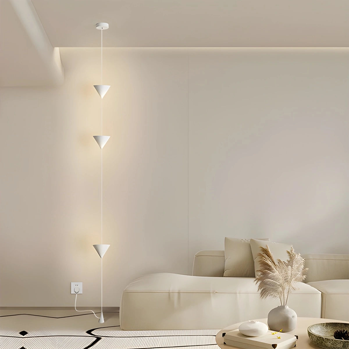 cone floor lamp for living room