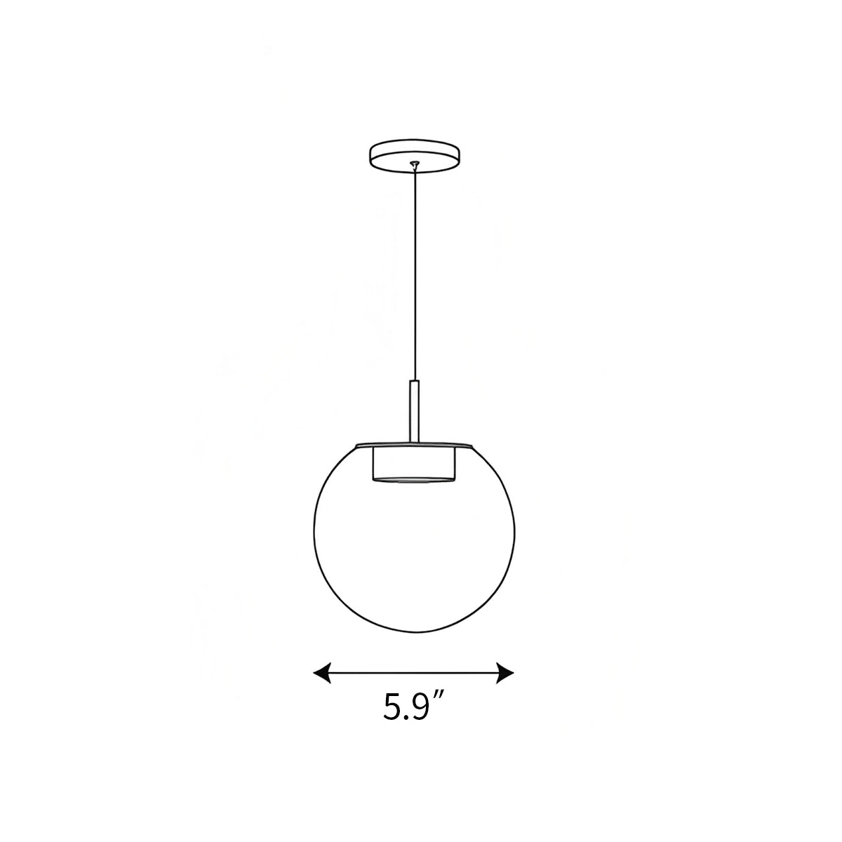 Antizer Orbis Pendant Lamp for Dining Room