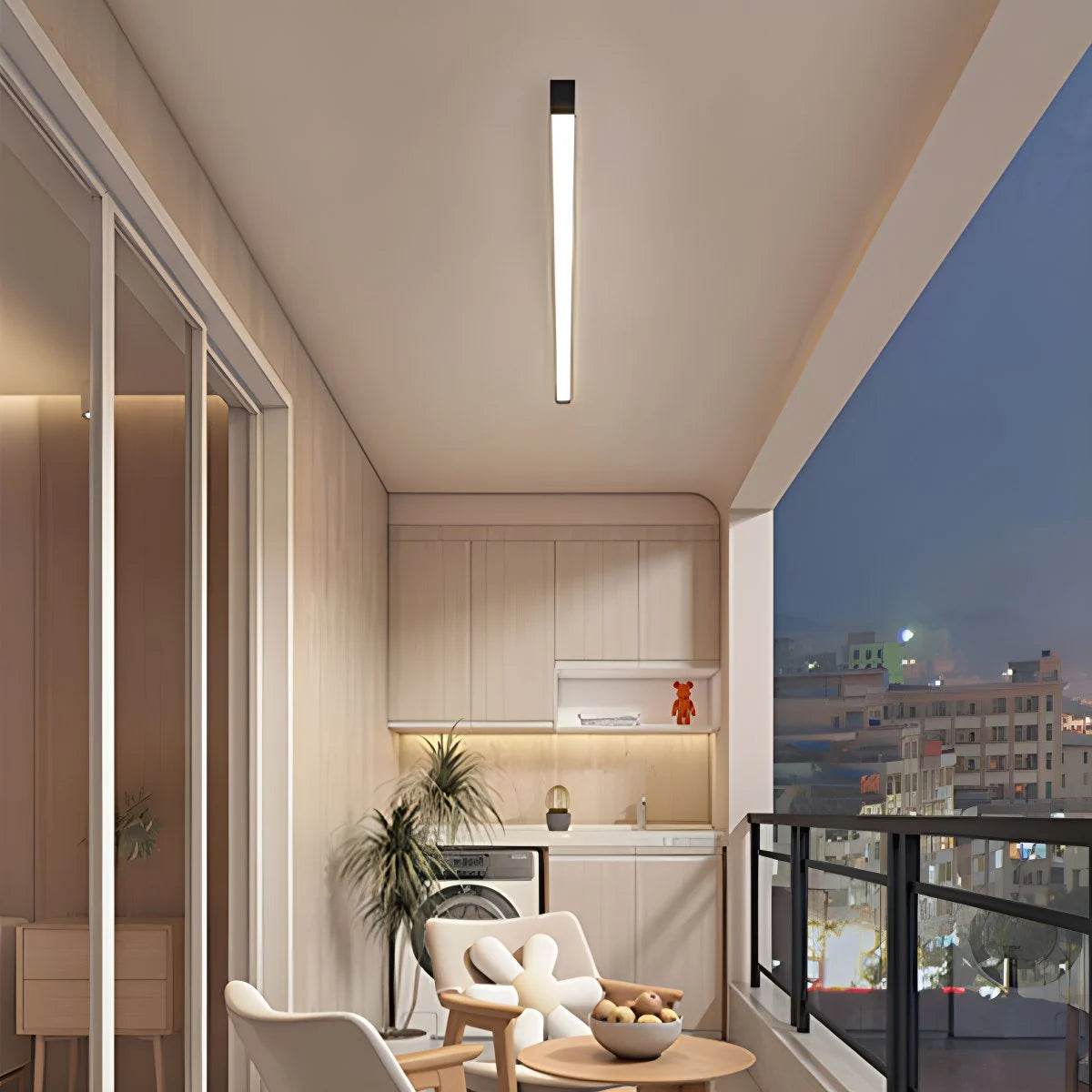 Antizer Dimmable Long Linear Ceiling Light